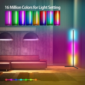 Smart RGB+IC WIFI App Music Floor Lamp